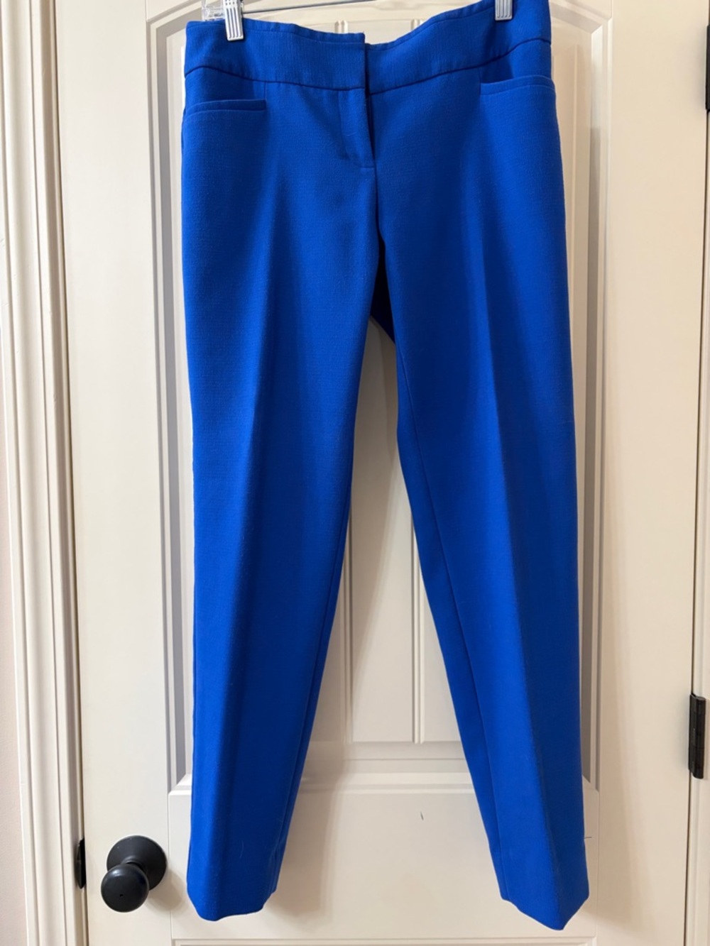 The Limited Women's Royal Blue Straight Fit Pants